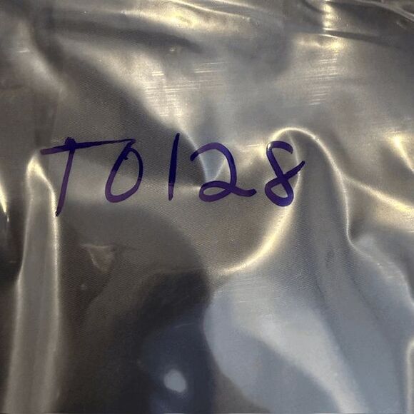 Norma Kamali 100% Silk Black Button Front Blouse Dolman Sleeve Size Medium - Picture 10 of 10